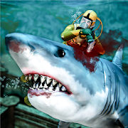 Deep Sea Predator Attack- Diver vs Shark Games