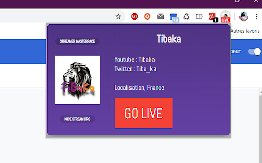 Tibaka StreamApp