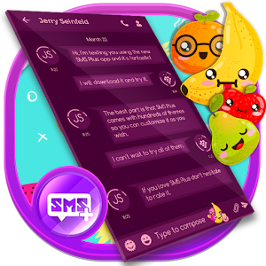 Pink Free SMS  Icon