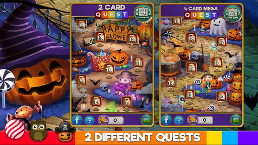 Bingo Quest Halloween Holiday Fever