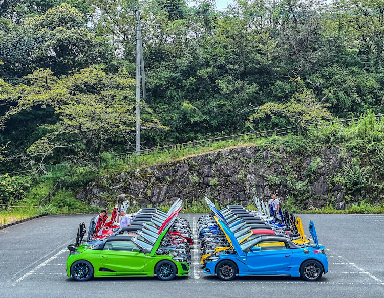 S660のオフ会・S660・フォーメーション撮影・S660のある風景・s660乗りと繋がりたいに関するカスタム事例の投稿画像2枚目