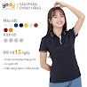 Áo Polo Nữ Coolmax Lacoste Chính Hàng YODY Thoáng Khí, Hút Ẩm, Co Dãn Tốt APN3516