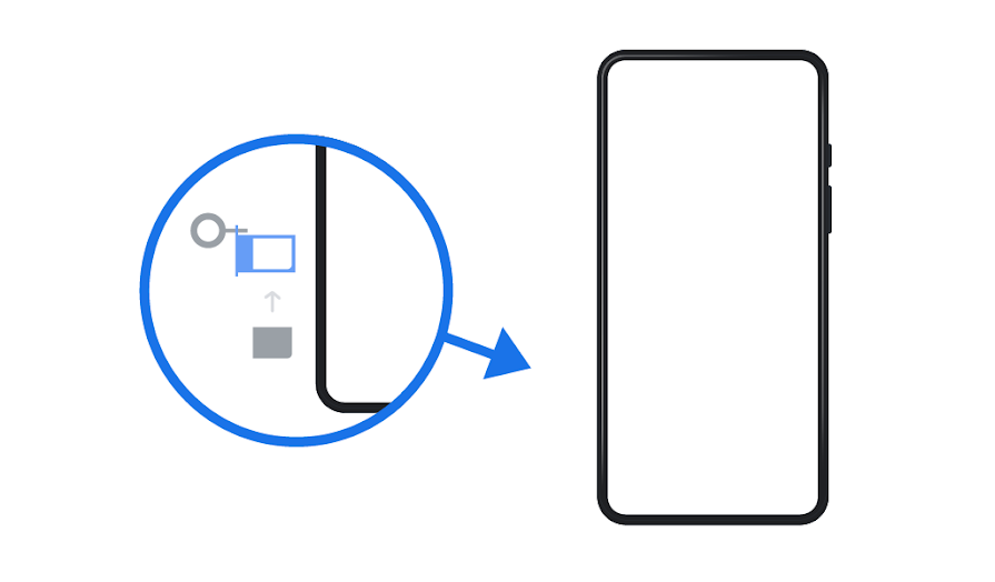 Find Serial Number from your phone's SIM card tray