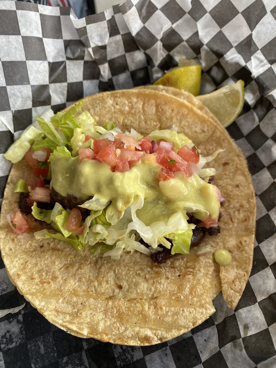 Steak taco