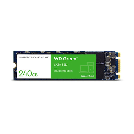 Ổ cứng SSD WD Green 240GB M.2-2280 SATA III (WDS240G3G0B)