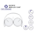 New Full Box - Tai Nghe Sony Mdr - Zx110Ap - Có Dây - Micro Đàm Thoại