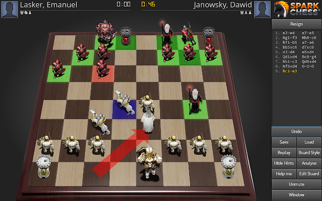 Fantasy Chess website - Fonts In Use