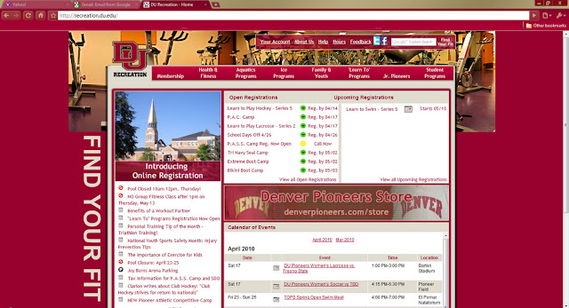 University of Denver Theme- Crimson chrome extension