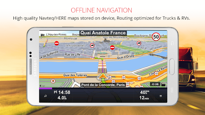 Sygic Professional Navigation screenshot-image