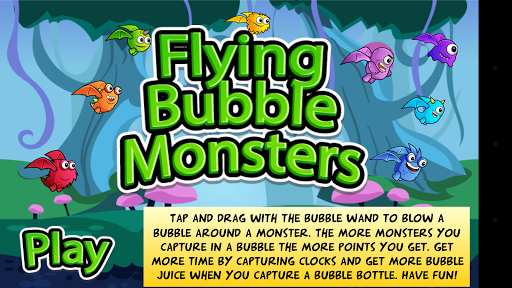 Flying Bubble Monsters