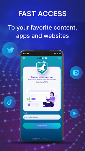 Screenshot GnuVPN - Fast and Secure VPN