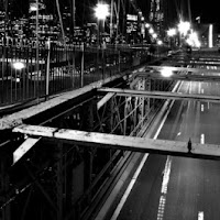 Night View of Brooklyn Bridge di 