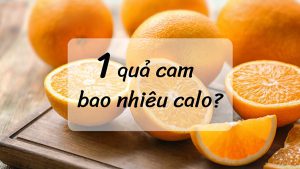 Một quả cam chứa khoảng 90 calo