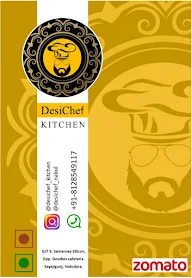 DesiChef Kitchen menu 1