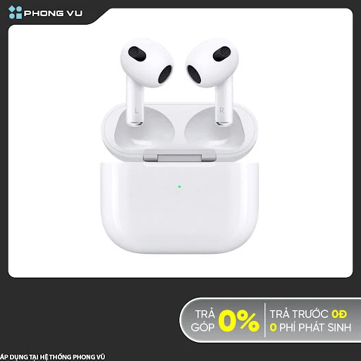 Tai nghe Apple AirPods 3 (MPNY3ZP/A) (Lightning Charging Case)