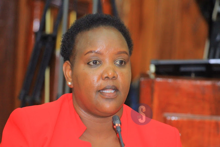 Cabinet Secretary nominee for Labour and Social Protection Florence Chepngetich Koske-Bore.