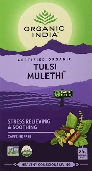 Organic India Tulsi Mulethi - 25 tea bags