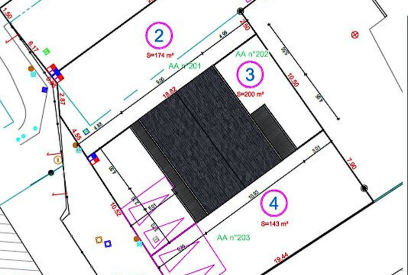  Vente Terrain à bâtir - 200m² à La Chapelle-Thouarault (35590) 