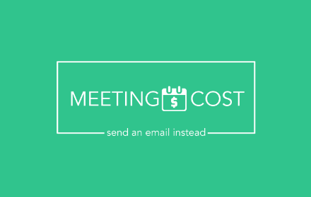 Meeting cost: Send an Email instead small promo image