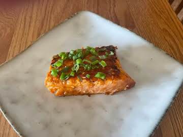 Grilled BBQ Salmon