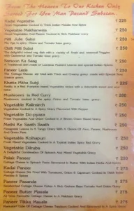 Vande Matharam menu 4