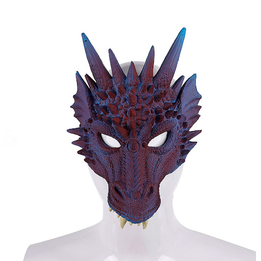 Title 6, Halloween Demon Dragon Dress Up Props for a uni...