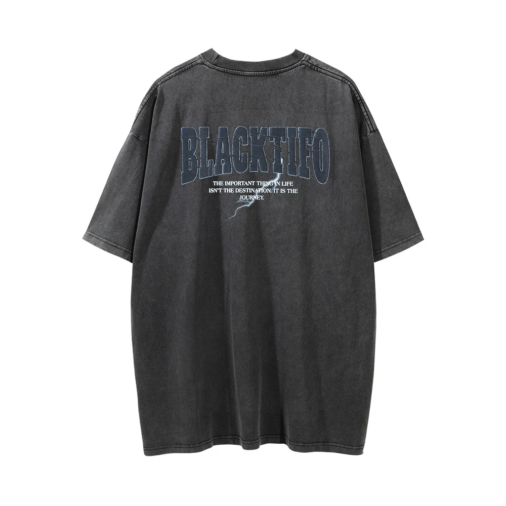 Title 6, Herren T-Shirt, kurzärmlig, washed and worn, fü...