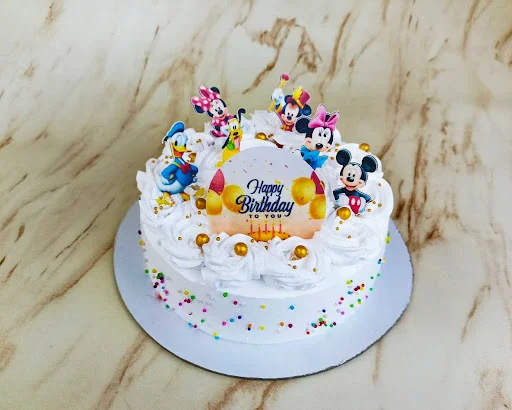 Mickey Minnie Donald Cake