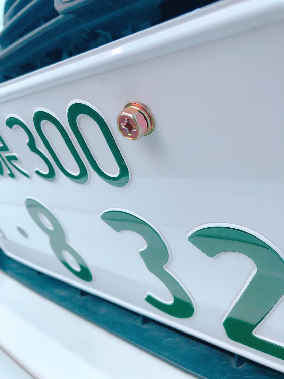 オデッセイのthree.h.R・川端一家・ナンバー角度付け・DIYに関するカスタム事例の投稿画像1枚目