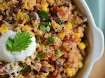 Mexican Quinoa - A Teaspoon of Happiness was pinched from <a href="http://www.ateaspoonofhappiness.com/mexican-quinoa/" target="_blank">www.ateaspoonofhappiness.com.</a>