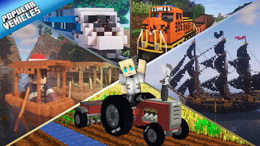 Screenshot Vehicle Car Mods for Minecraft