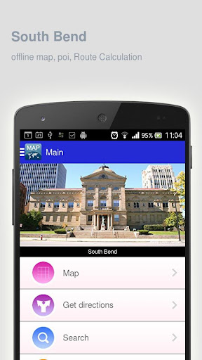 免費下載旅遊APP|South Bend Map offline app開箱文|APP開箱王