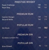 Club 17 Bar & Disk menu 2