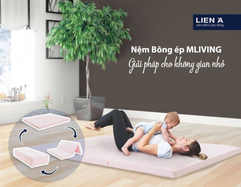  Nệm bông ép Liên Á - sản phẩm dành cho mọi đối tượng