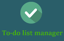 Todo list manager small promo image