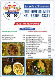 Friends Of Flavours menu 1