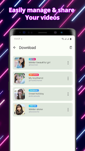 Screenshot SnapTick - Download Video TT