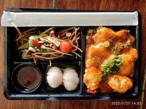 Seafood Donburi Bento