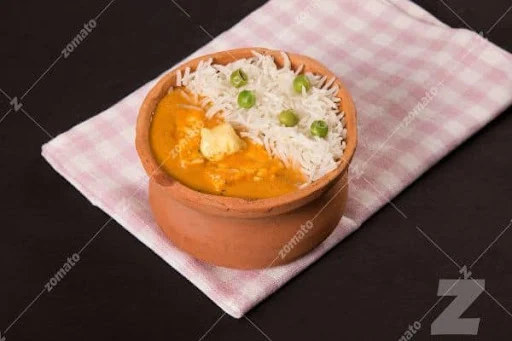 Paneer Curry With Rice