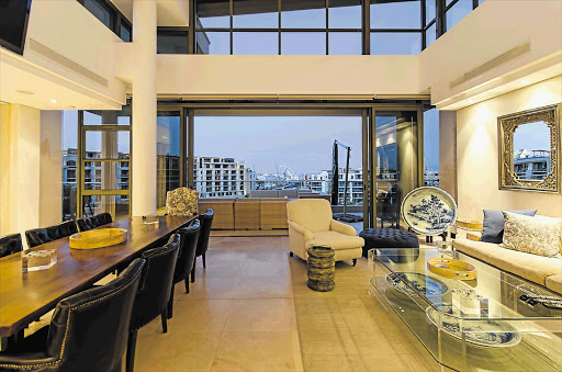 SOUTHERN COMFORT: This state-of-the-art penthouse at the V&A Marina recently sold through Pam Golding Properties to a Nigerian buyer for R25-million