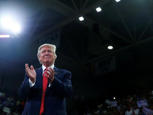 Republican US presidential nominee Donald Trump speaks to the Trask Coliseum at University of North Carolina in Wilmington, North Carolina, US, August 9, 2016 /REUTERS