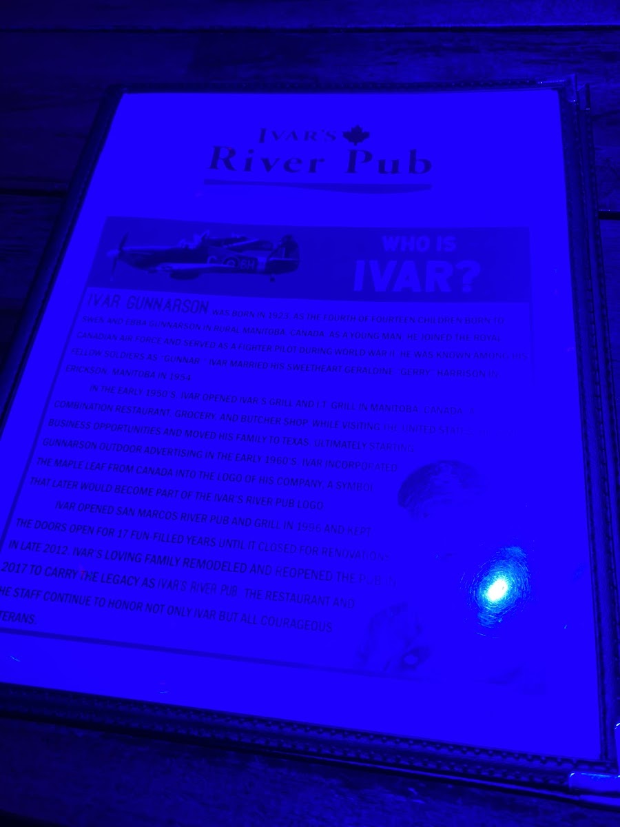 Gluten-Free at Ivar's River Pub