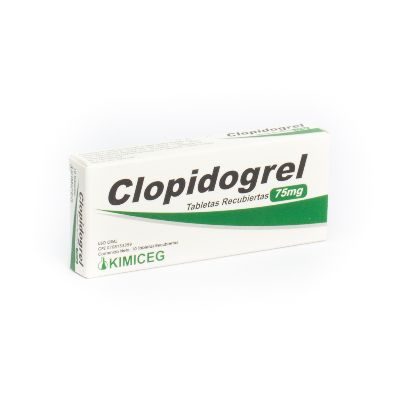 Clopidogrel Kimiceg 75 Mg X 10 Tabletas Kimiceg