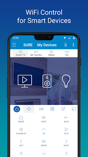 SURE - Smart Home and TV Unive screenshot #1