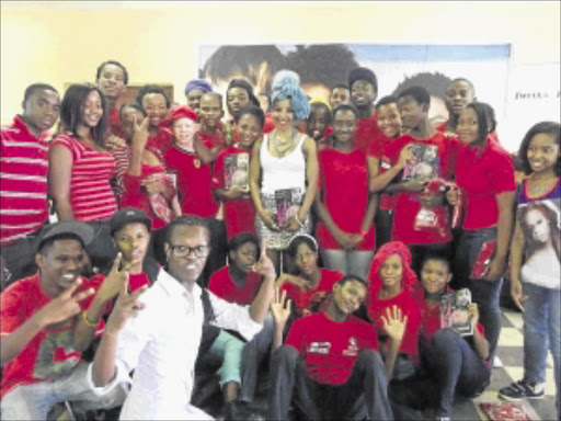 READING IS EMPOWERING: Singer Kelly Khumalo spearheads a new reading campaign for youngsters.