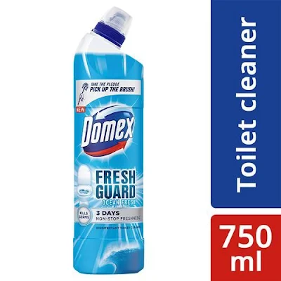 Domex Fresh Guard Ocean Fresh Disinfectant Toilet Cleaner - 750 ml