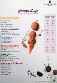 Keventers Ice Cream menu 2