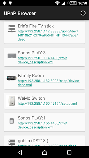 UPnP Browser
