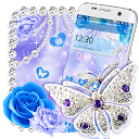 Descargar Crystal Diamond Butterfly Theme Instalar Más reciente APK descargador