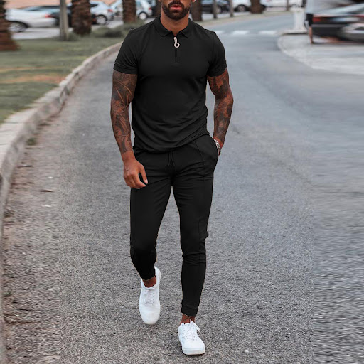 Title 9, Summer Hot Style Cross-border Mens Slim Fit Tr...
